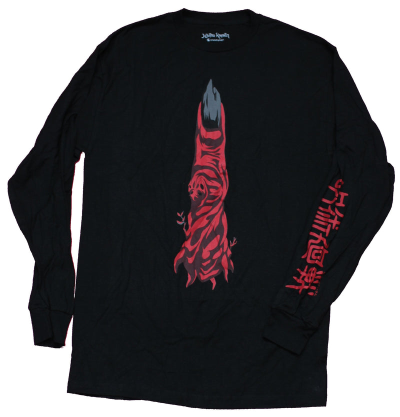 Jujutsu Kaisen Mens Long Sleeve T-Shirt - Ryomen Sukuna's Finger