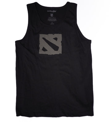 DOTA Mens Tank Top - Classic Gray Box Logo Image