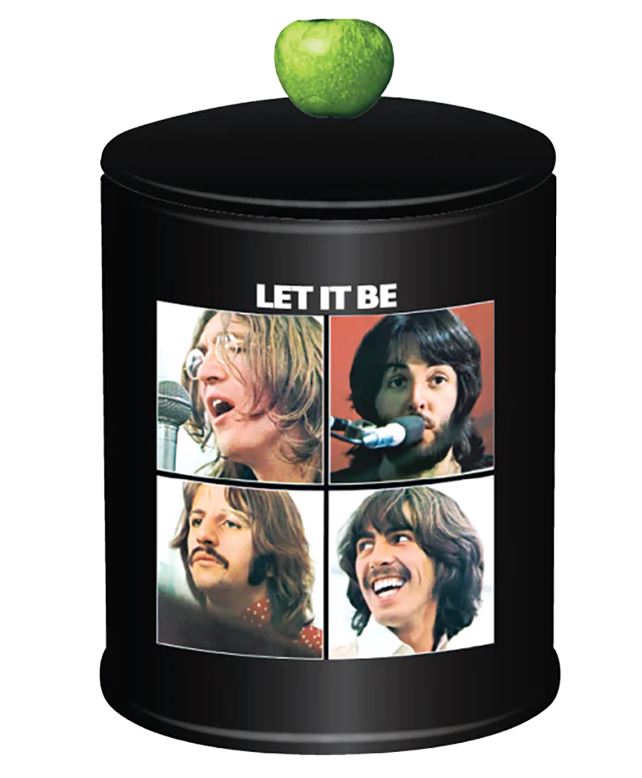 The Beatles “Let It Be” 11.25" Tall Ceramic Cookie Jar from Bioworld