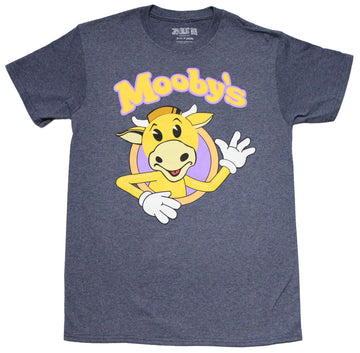 Jay & Silent Bob Mesn T-Shirt - Mooby's the Golden Cow Resturant Logo