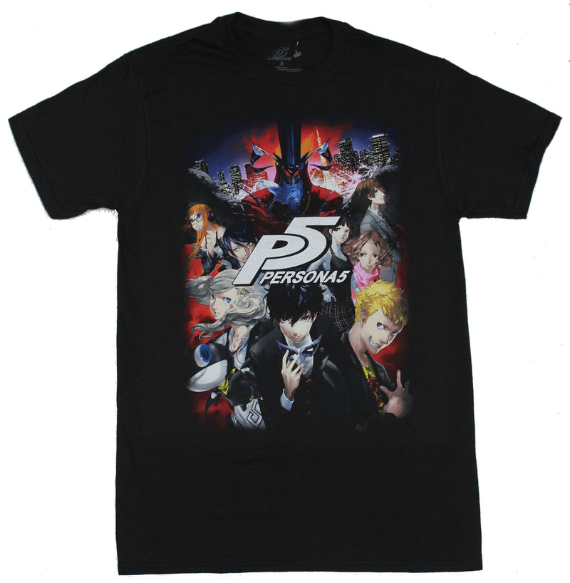 Persona 5 Mens T-Shirt - Original Game Cover Box Art Image