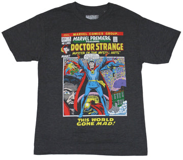 Doctor Strange (Marvel Comics) Mens T-Shirt - Marvel Premiere 3 Cover Image