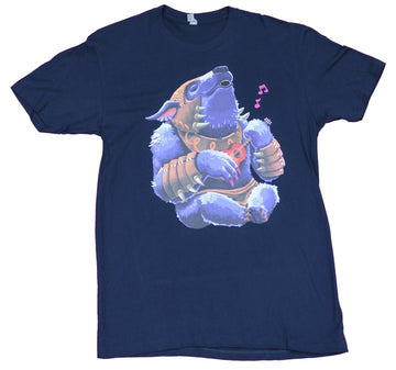 DOTA II Mens T-Shirt - Ukulele Ursa Armored Bear Image