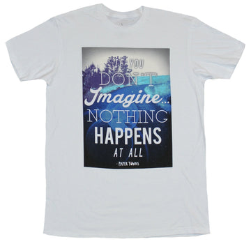 Paper Towns Mens T-Shirt  - Without Imagination Nothing Happens