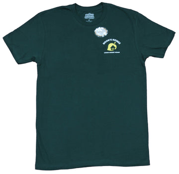 Animal Crossing Mens T-Shirt - Nook's Home Loan Sweet Loan Lapel Back