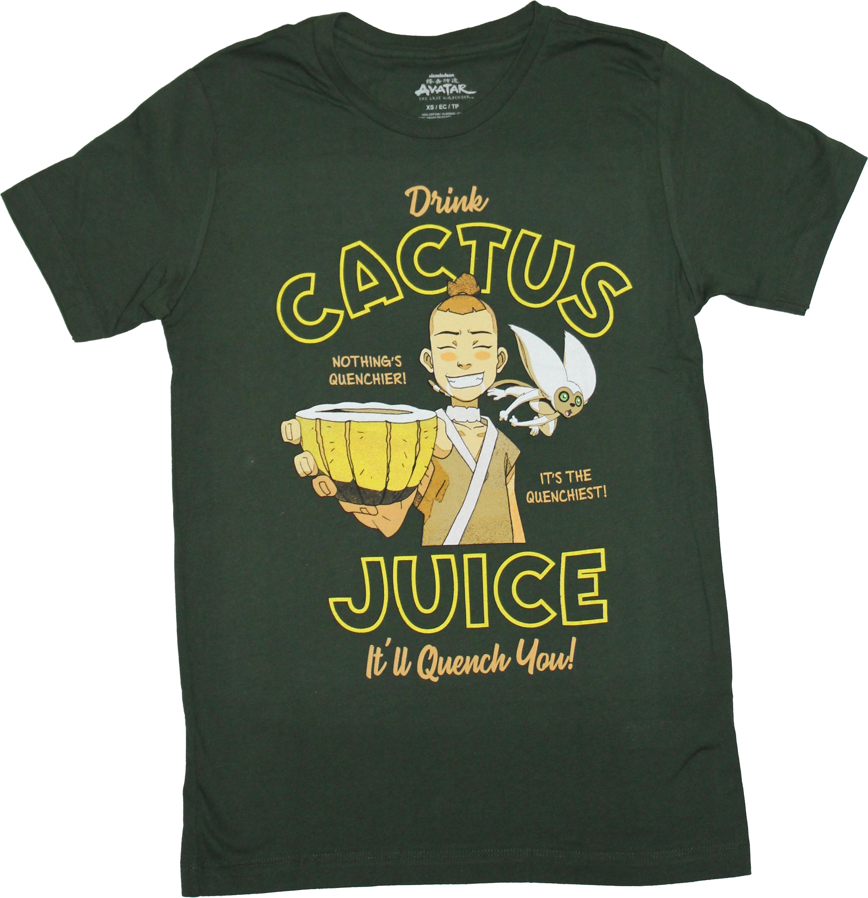 Avatar the Last Airbender Mens T-shirt - Drink Cactus Juice