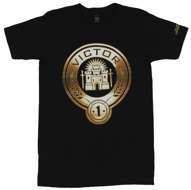 The Hunger Games Mens T-Shirt - District 1 Victor Castle Image