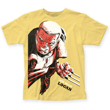 Old Man Logan Mens T-Shirt - Colorful Cho Art Over NAme