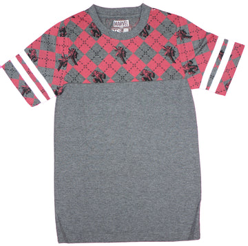 Ant-Man & Wasp Mens T-Shirt- Argyle Styled Picture Boxes Image