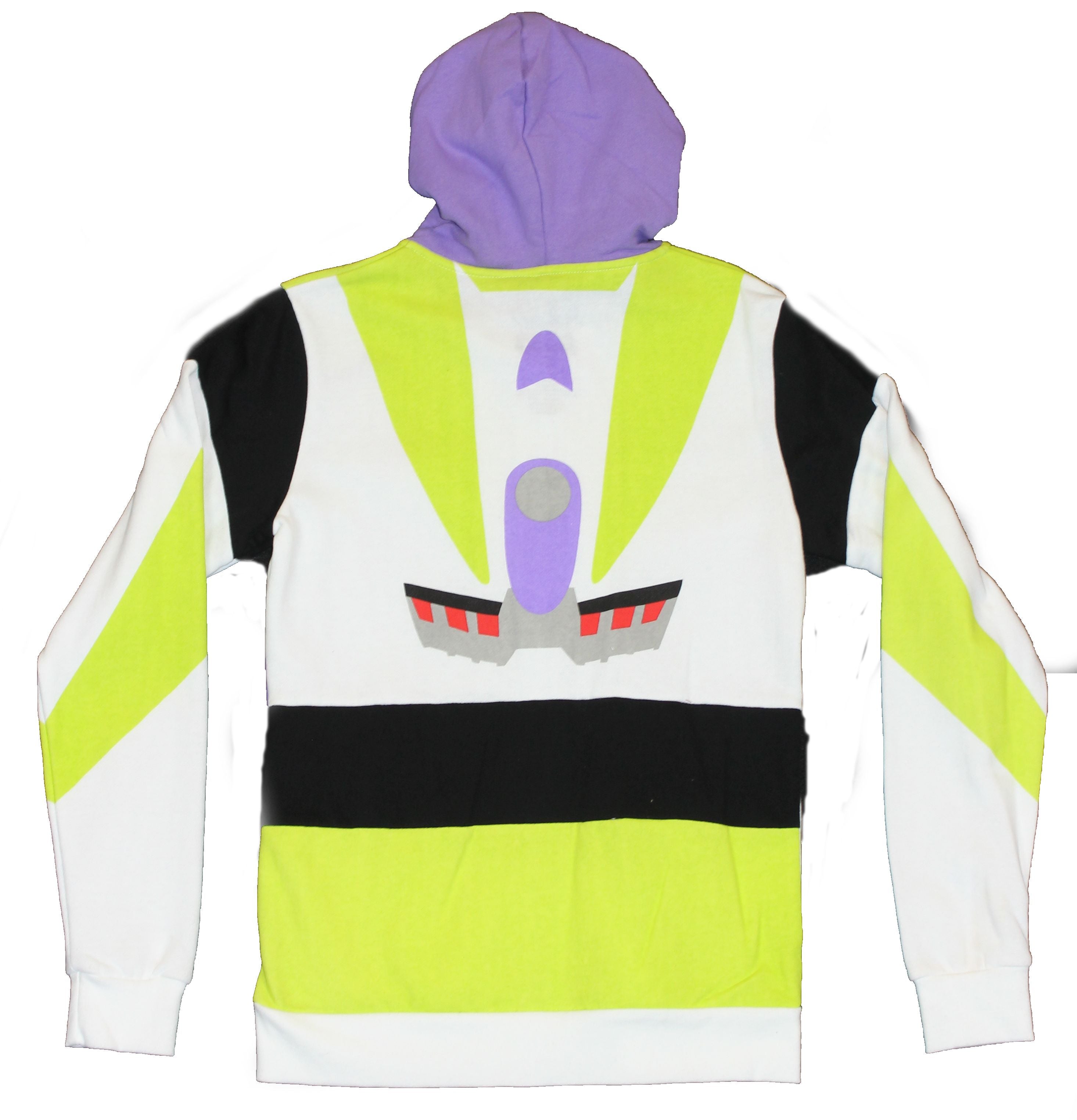 Toy Story Mens Hoodie Sweatshirt - Buzz Lightyear Complete Costume Front