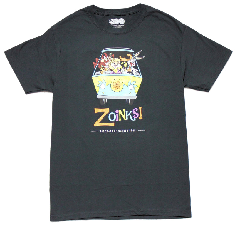 Looney Tunes X Scooby Doo Mens T-Shirt - 100 years of Warner Bros.