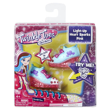 Skechers Twinkle Toes Refill Shoe Pack - Heart Sparks Pink