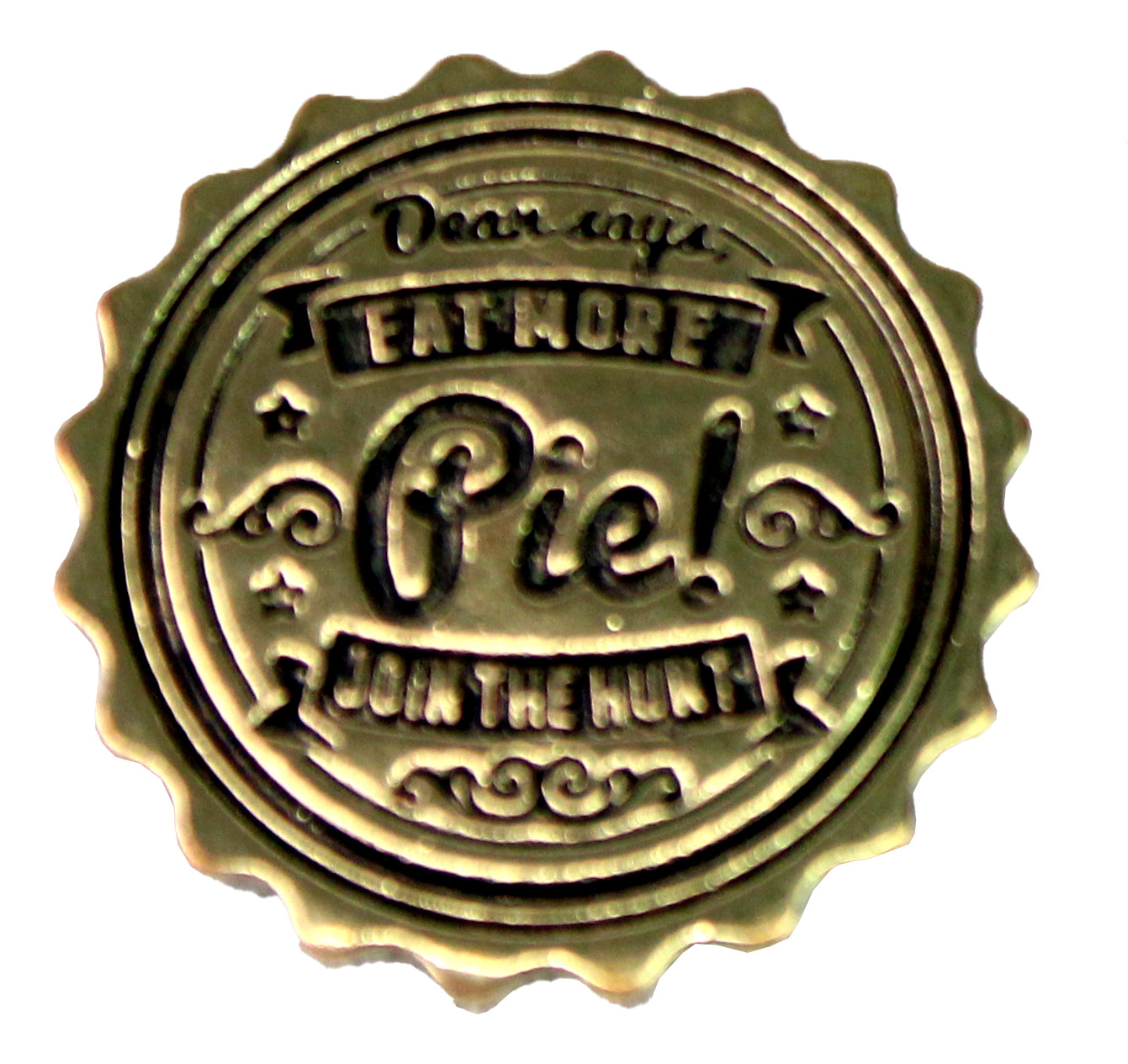 Supernatural Dean Winchester Says Eat More Pie Enamel Collectors Lapel Pin