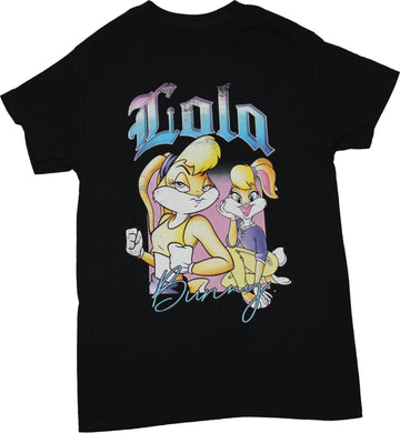 Looney Tunes Mens T-Shirt - Lola Bunny Under Name