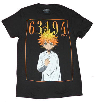 Promised Neverland Mens T-Shirt - 63194 Emma Box Portrait Image
