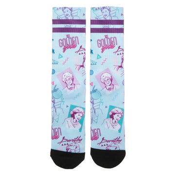 The Golden Girls Character 80s' Neon Sublimated Crew Socks