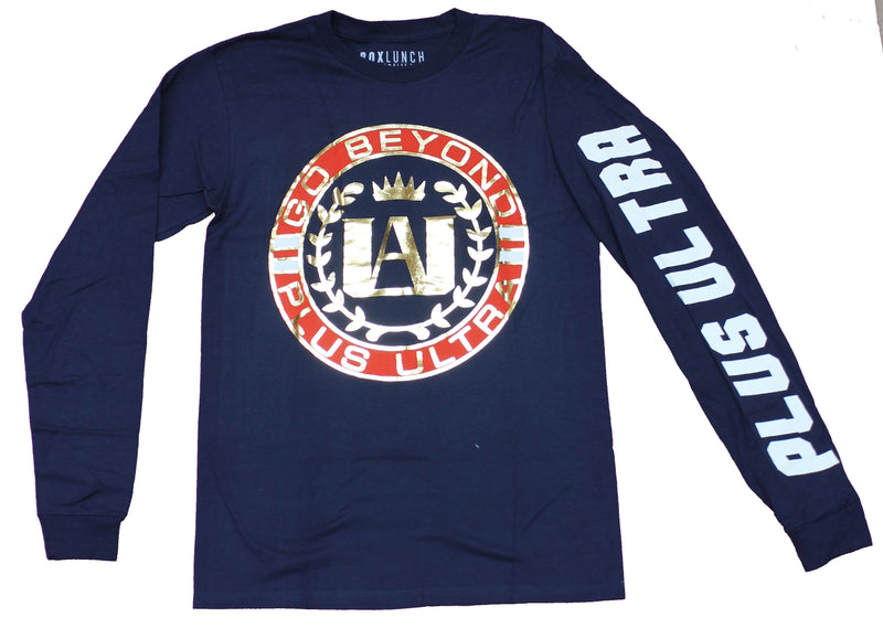 My Hero Academia Long Sleeve Mens T-Shirt - Go Beyond Plus Ultra Foil