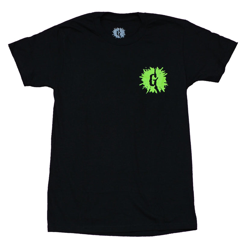 Goosebumps Mens T-Shirt - Doom Slide Guillotine Museum Back