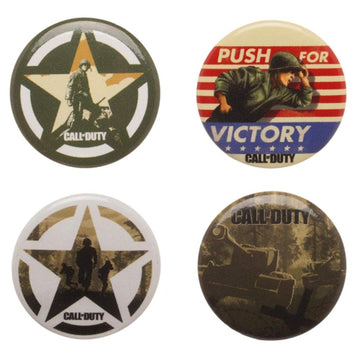 Call Of Duty 1.25 Inch Button 4 Pack Set