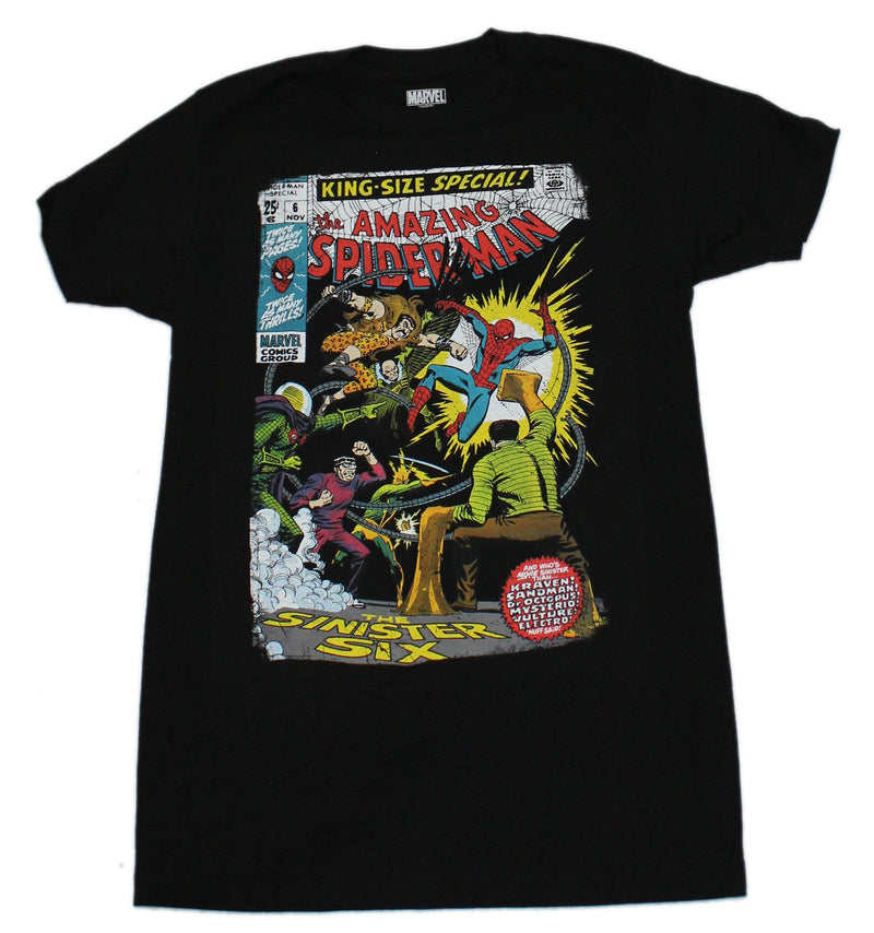 Spider-Man Mens T-Shiort -  King-Size Special Coer Image - Inmyparentsbasement.com