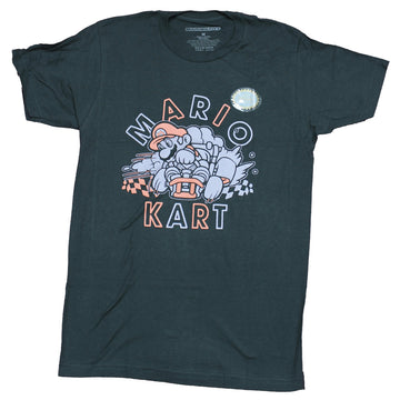 Mario Kart Mens T-Shirt - Hard Turn Slide Between Words