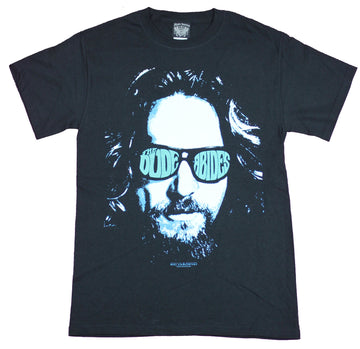 The Big Lebowski Mens T-Shirt  - The Dude Abides Glasses Image