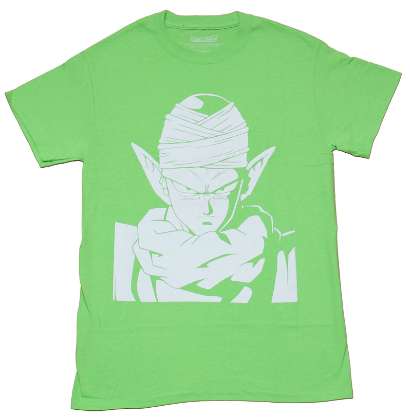 Dragon Ball Z Mens T-Shirt - Piccolo White Print Series Face Image