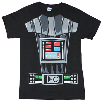 Star Wars  Mens  T-Shirt - Darth Vader Very Simple Costume Front