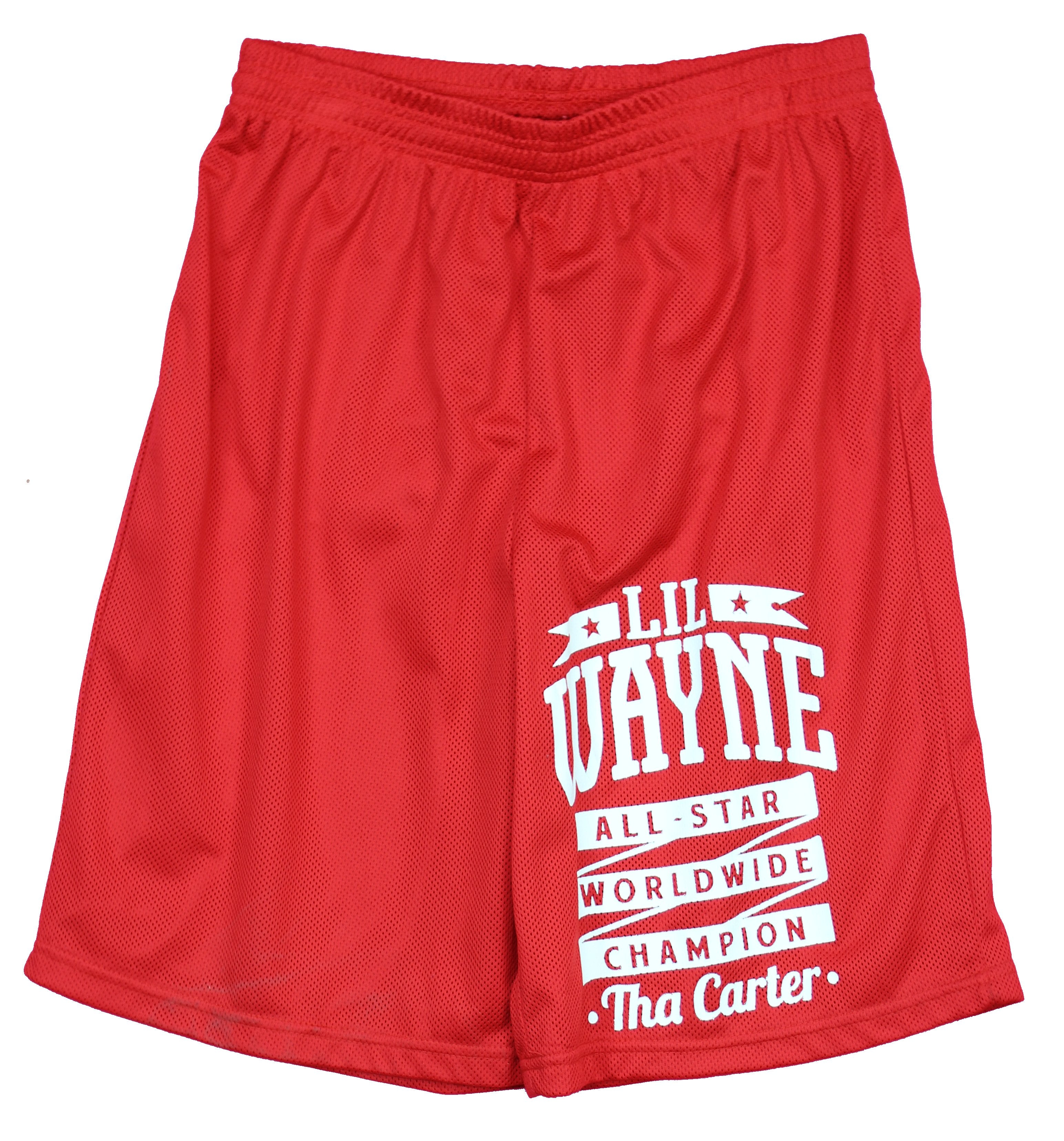 Lil Wayne "Tha Carter" All Star Worldwide Champion Basketball Shorts