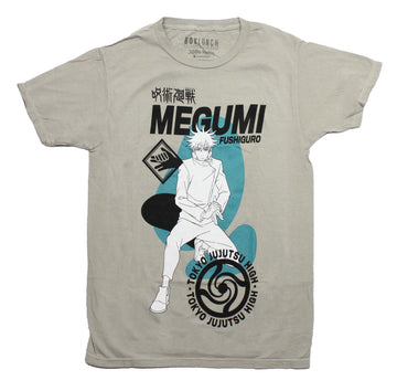 Jujutsu Kaisen Mens T-Shirt -Megumi Fushiguro Ten Shadows Pose