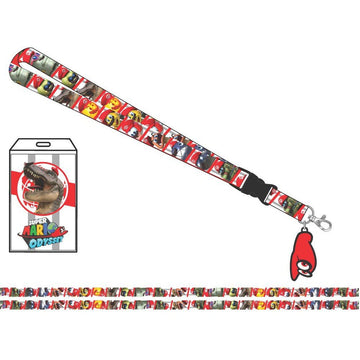 Super Mario Odyssey Lanyard Cappy Hat And Badge