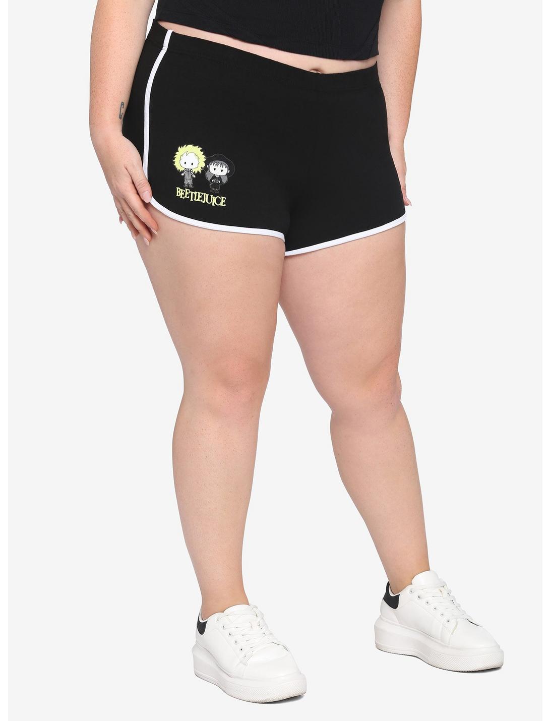 Beetlejuice Chibi Plus Sized Soft Shorts