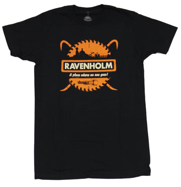 Half Life 2 Mens T-Shirt - Ravenholm A Place Where No One Goes Logo