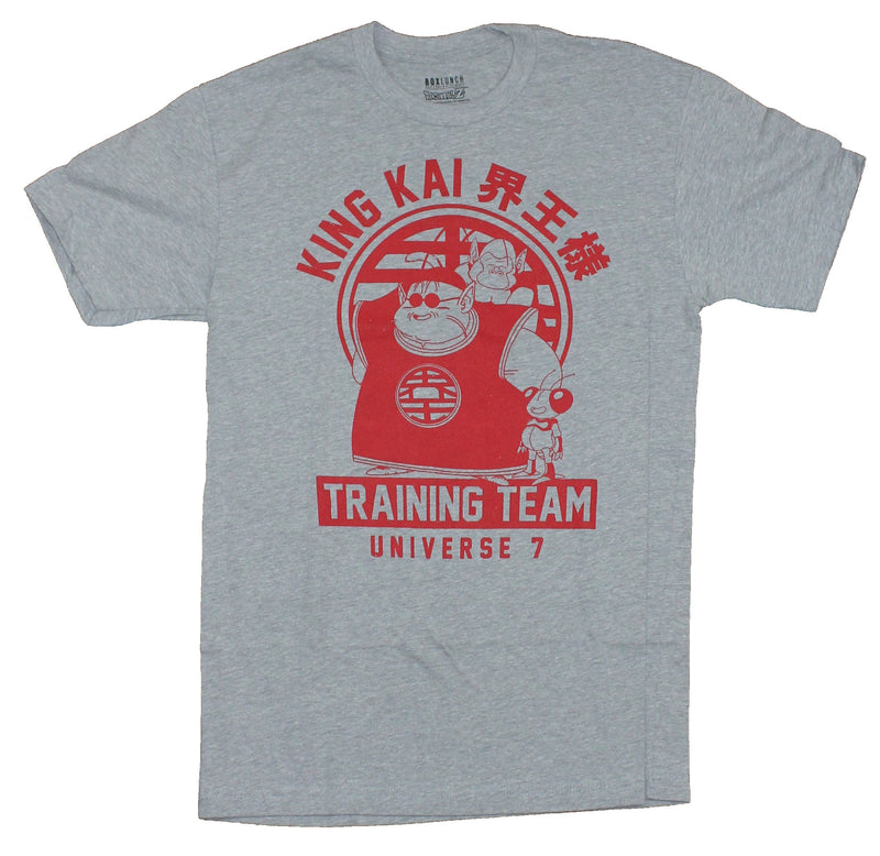 Dragon Ball Z Mens T-Shirt - King Kai Training Team Universe 7 Image