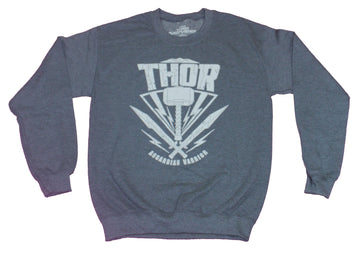 Thor Mens Crewneck Sweatshirt - Hammer "Asgardian Warriors" Crest