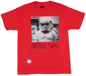 Star Wars Girls Juniors T-Shirt - Imperial Swag Photo Box Image
