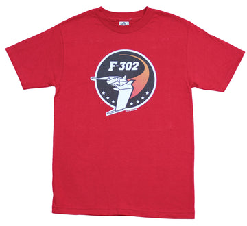 Stargate Mens T-Shirt F302 Flying Ship Circle Logo