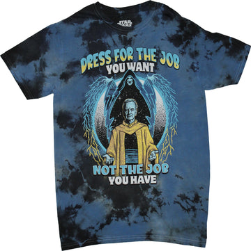 Star Wars Mens T-Shirt - Emperor Dress For the Job You Want