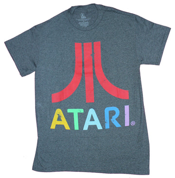 Atari Mens T-Shirt  - Classic Multicolor Logo Image