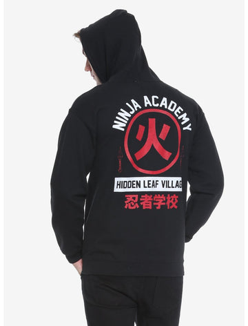Naruto Shippuden Hidden Leaf Village Ninja Academy Hoodie