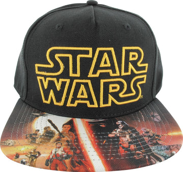 Star Wars Force Awakens Sublimated Poster Hat