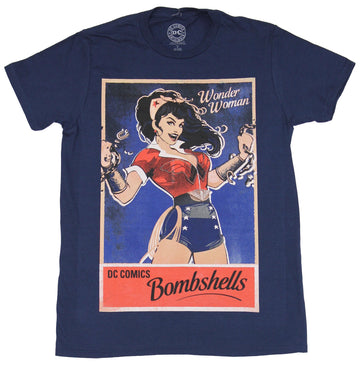 Wonder Woman (DC Comics) Mens T-Shirt - Bombshell
