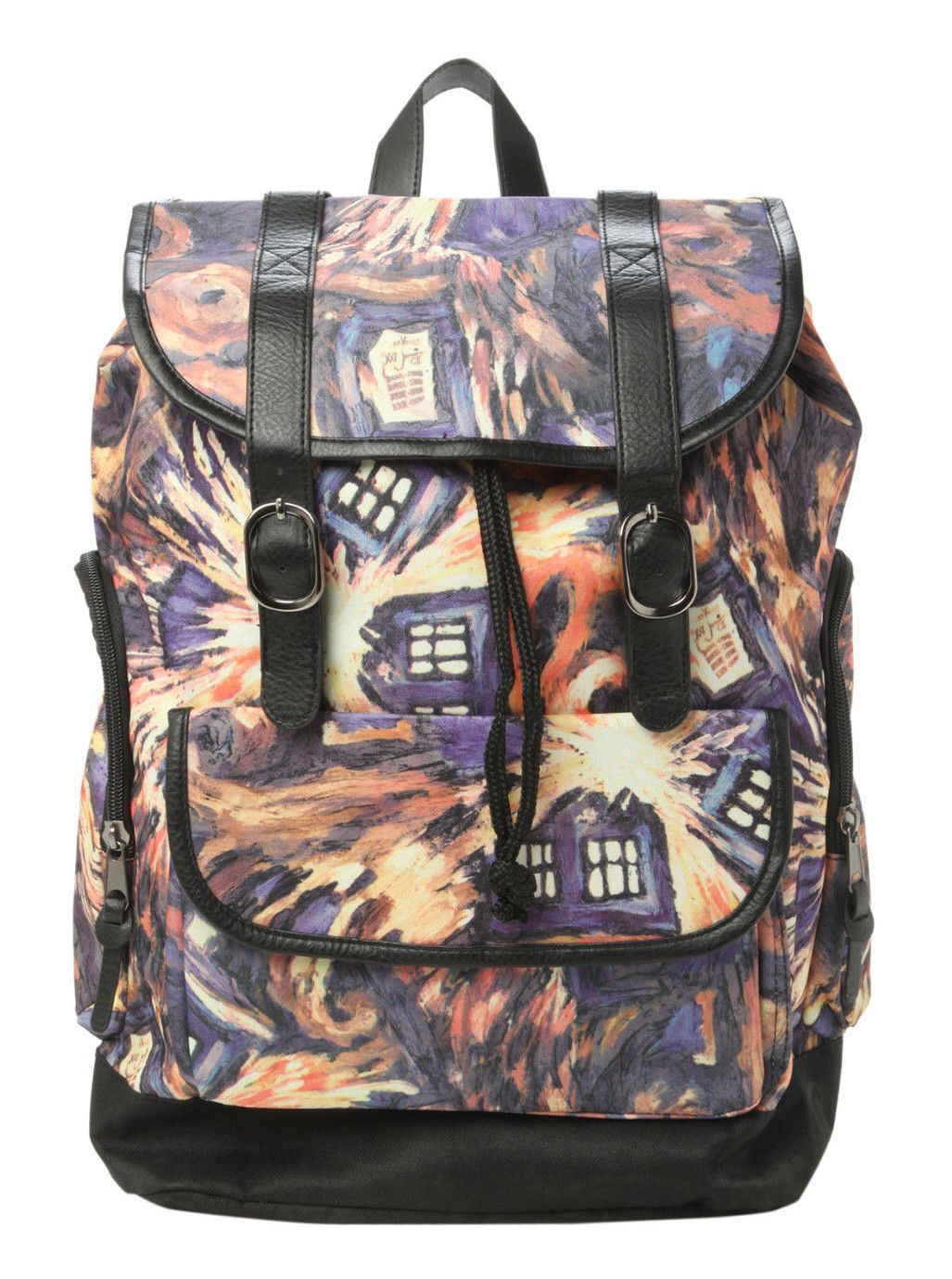 Doctor Who Exploding TARDIS Slouch Backpack