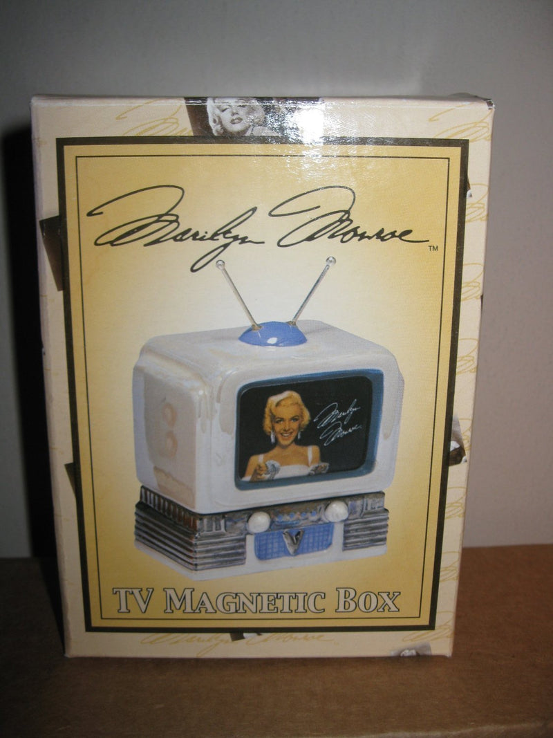 4 Marilyn Monroe Ceramic TV Magnetic Box Limited Edition of 2,500