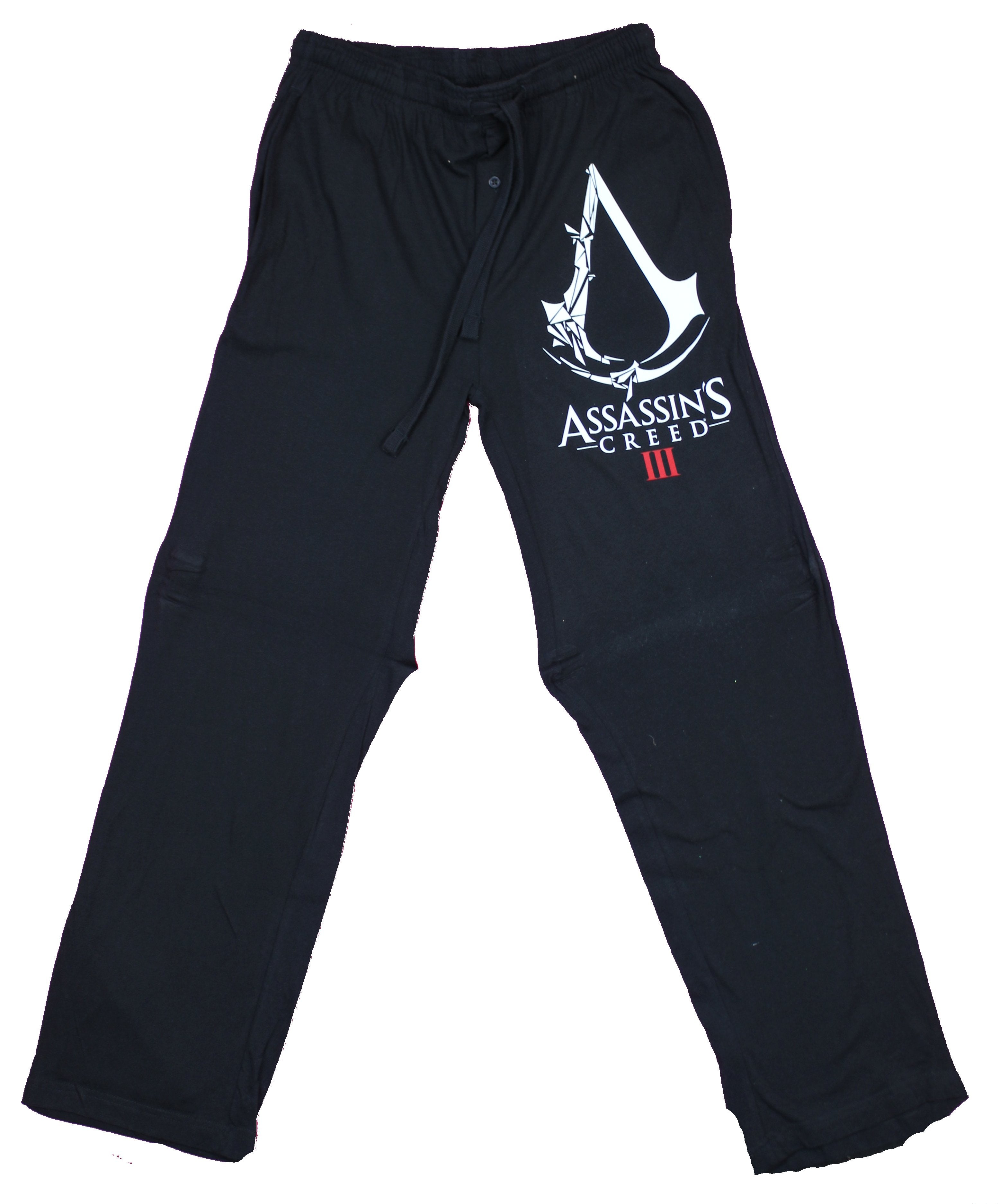 Assassin's Creed III 3 Classic Trident Logo Lounge Pajama Pants