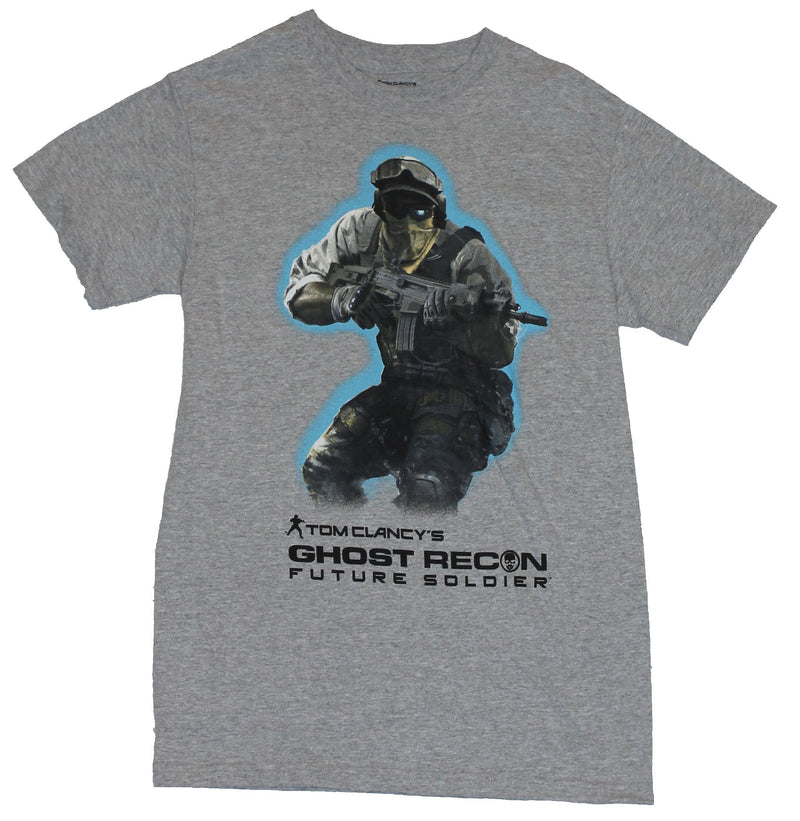 Tom Clancys Ghost Recon Future Solider Mens T-Shirt  - Solider on Patrol - Inmyparentsbasement.com