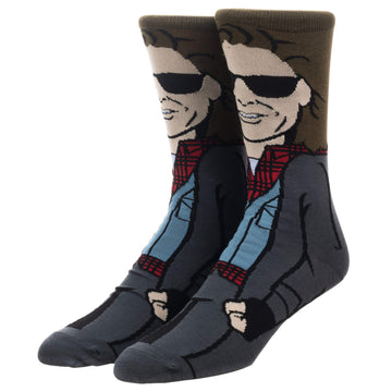 Breakfast Club Teen Movie John 360 Character Crew Socks