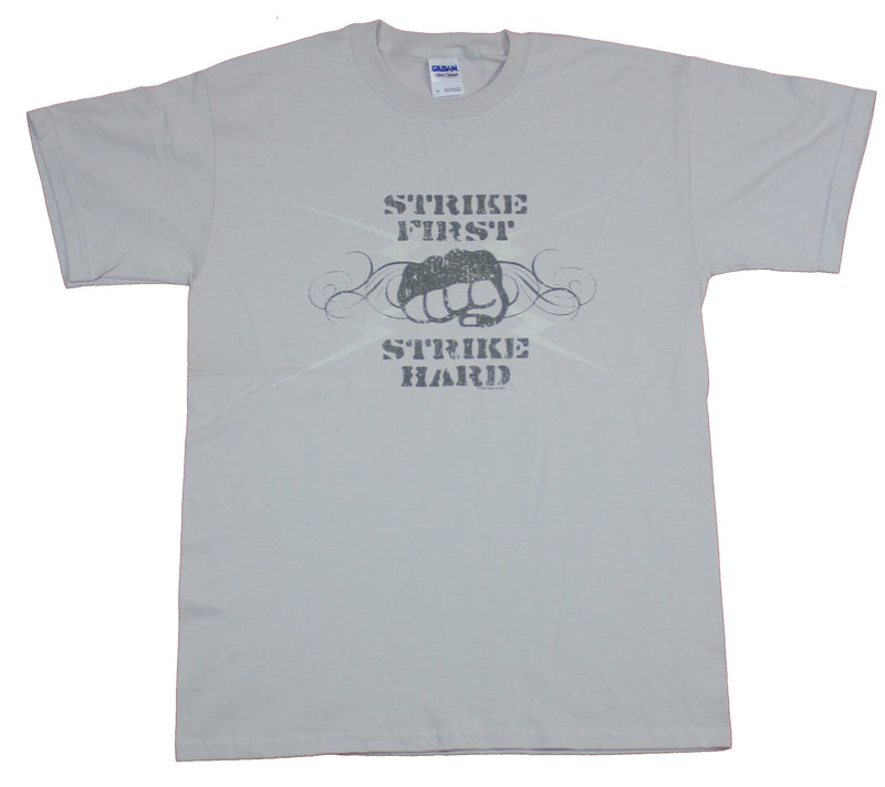 Karate Kid Mens T-Shirt  - Cobra Kai Strike Hard Simple Fist