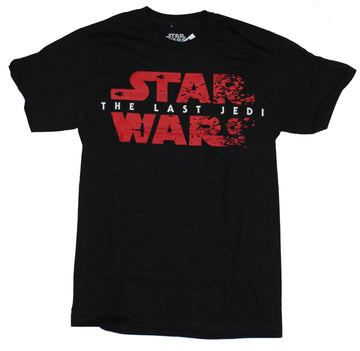 Star Wars Mens T-Shirt - The Last Jedi  Star Wars Logo