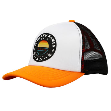 Bioworld Naruto Ichiraku Ramen Shop Logo Foam Trucker Hat Multicolored